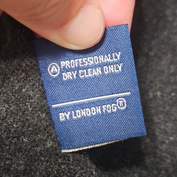 LONDON FOG Limited Edition Insulated Rain Jacket in Teal Blue Size Petite XS - Picture 10 of 10